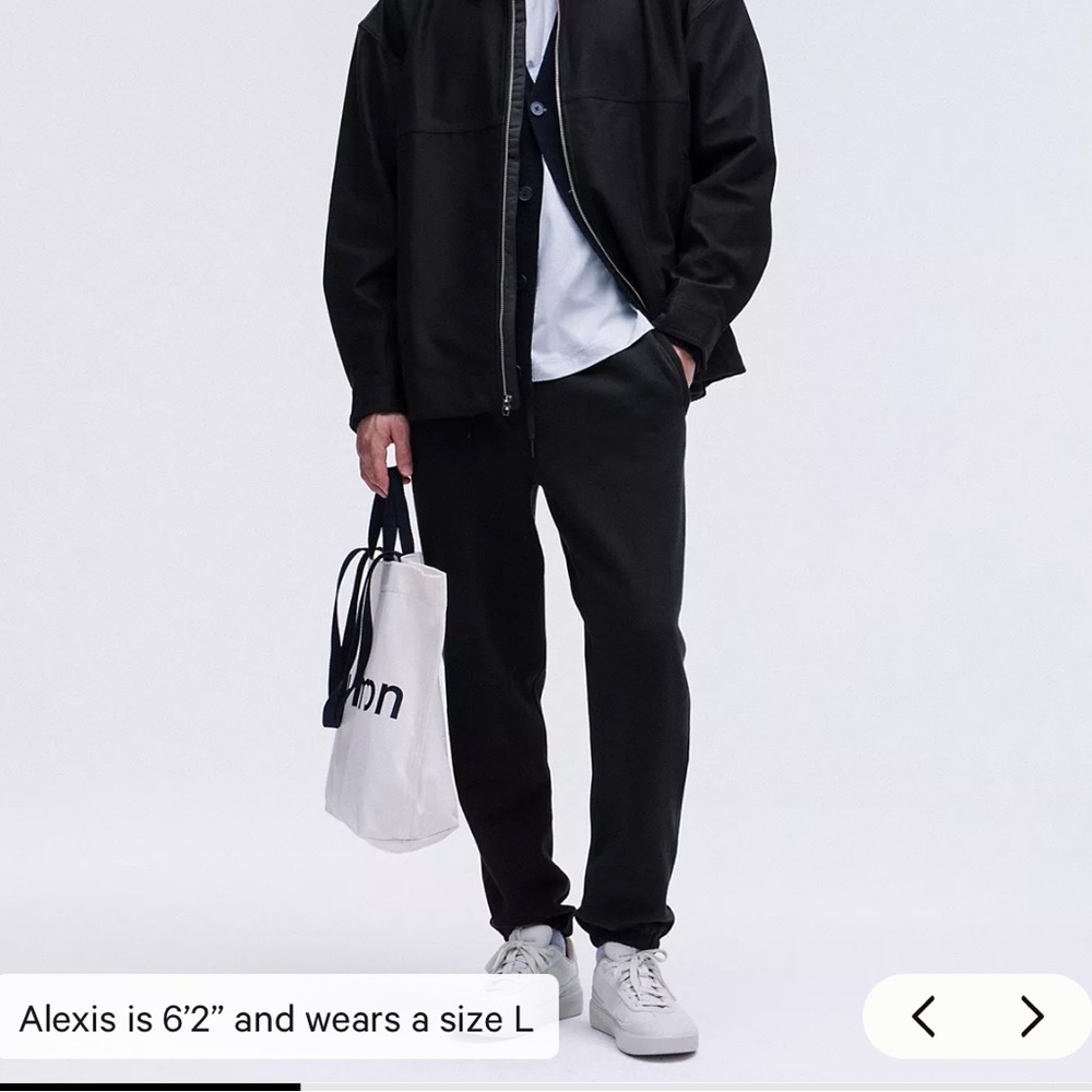 lululemon Steady State Black Men's Joggers
